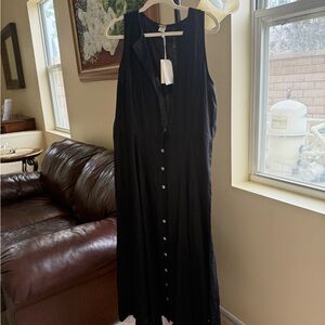 Magaschoni linen dress